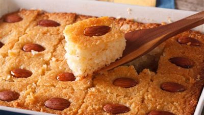حلويات رمضان.. طريقة عمل الهريسة