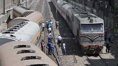 توقف حركة القطارات بعد خروج قطار عن القضبان بدمنهور