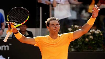 نادال يتأهل لنصف نهائي بطولة روما للتنس