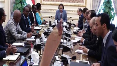 رئيس الوزراء يستقبل وفد مفوضية الاتحاد الإفريقي