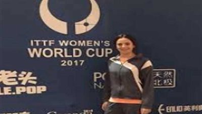 نجمة تنس الطاولة: هافطر مكرونة بشاميل وسمبوسة والحلو جلاش