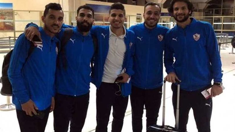 بعثة الزمالك تؤدي