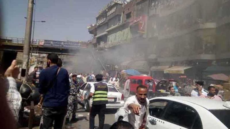 حريق محدود بحارة