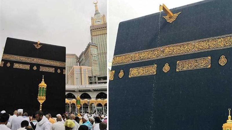 شاهد.. المطر يتساقط