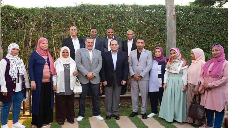 شاهد.. الرئيس السيسي