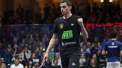 علي فرج vs مصطفى عسل.. في دور الـ32 ببطولة بريطانيا للإسكواش