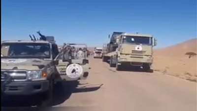 الجيش الليبي يدفع باللواء 106 مجحفل إلى أرض المعركة (فيديو)