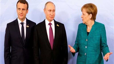 بوتين يبحث مع ميكل وماكرون الأزمة الداخلية الأوكرانية