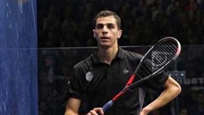 علي فرج يتأهل إلى ربع نهائي البطولة البريطانية للاسكواش