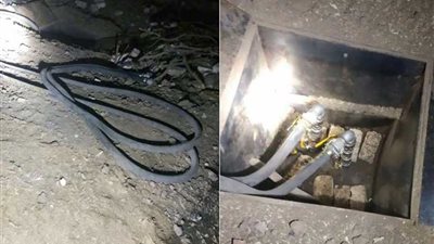 ضبط عاطل لقيامه بسرقة بترول من خطوط أنابيب بنها