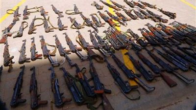 السودان: ضبط كمية كبيرة من الأسلحة شمالي الخرطوم