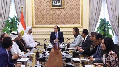 رئيس الوزراء يشيد بالتعاون مع الإمارات فى مجال التطوير والإصلاح الإدارى