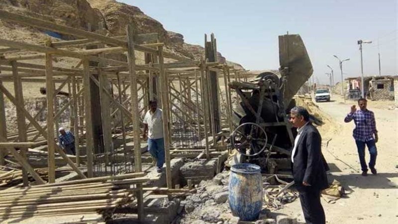 المنيا تجمل مدخل