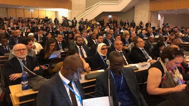 وزيرة الصحة تشهد