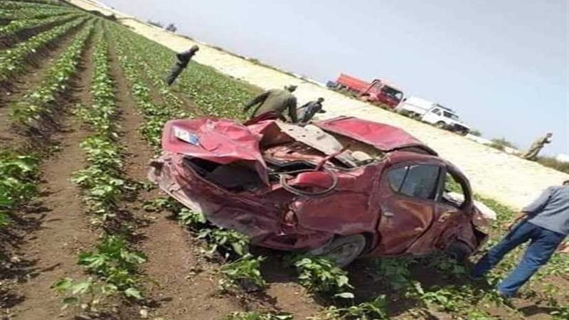 مصرع طبيبة إثر انقلاب