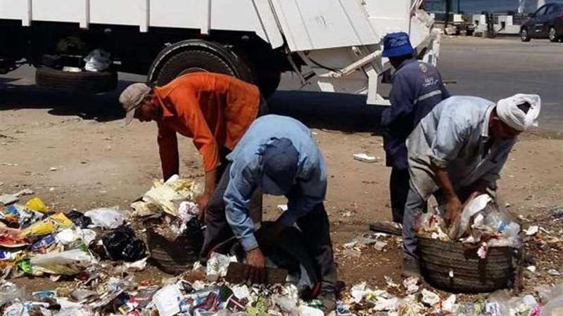 رفع ١٣٠ طنا من القمامة