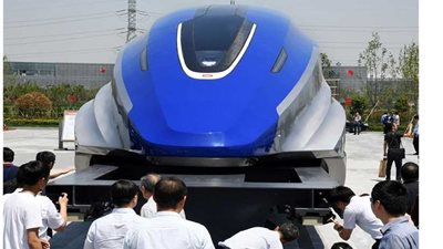 الصين تختبر النموذج الأول لقطار بسرعة 600 كيلو في الساعة