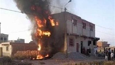 السيطرة على حريق اندلع بماسورة غاز رئيسية غرب الإسكندرية