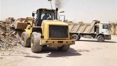 رفع 80 طن قمامة ومخلفات وتعيين كشك حراسة لعدم تكرار المخالفات بالمنيا