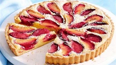 طريقة عمل تارت الخوخ الأوروبية