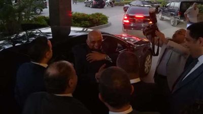 رئيس مستقبل وطن يستقبل رئيس البرلمان في افطار الحزب