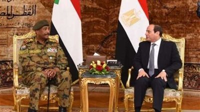 السيسي والبرهان يتفقان على أولوية دعم إرادة الشعب السوداني
