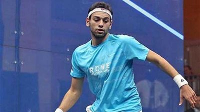 الشوربجى يواجه على فرج فى نهائى البطولة البريطانية للاسكواش