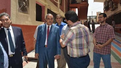 المحرصاوي يطمئن على خدمات مستشفى الحسين الجامعي