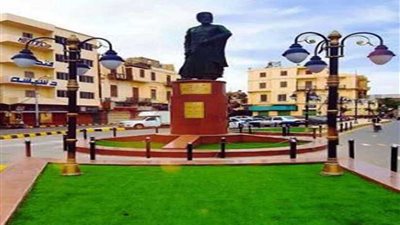 شوارع وميادين بني سويف تتجمل في العيد