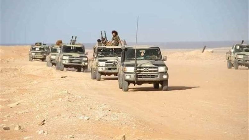 الجيش الليبي يدفع