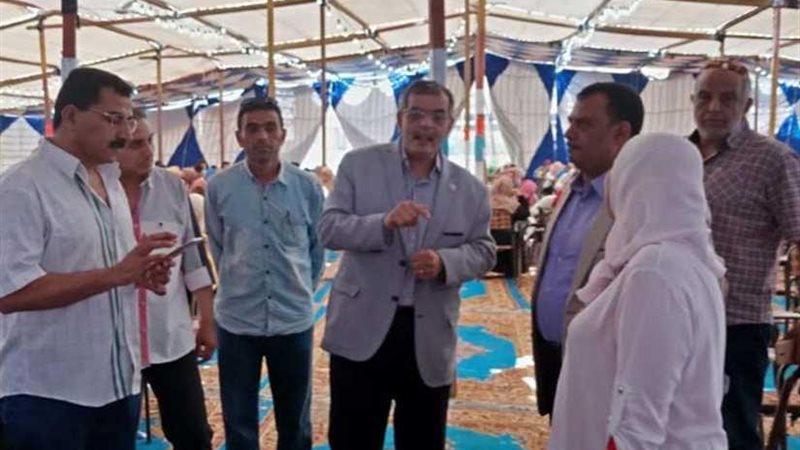 المغربى يتفقد امتحانات