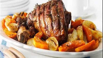 سفرة رمضانية.. طريقة عمل اللحمة مع الخضار المشوي