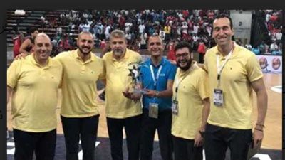 سفارة مصر في أنجولا تحتفل بسموحة بعد برونزية إفريقيا للسلة