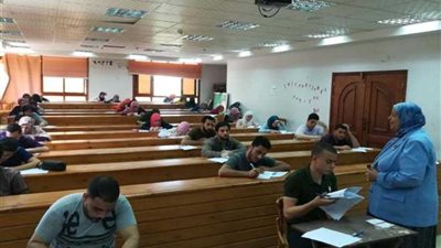 انتظام الامتحانات بتمريض طنطا