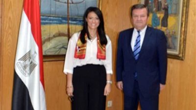 وزيرة السياحة تبحث مع السفير الأوكراني التعاون المشترك