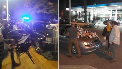 حملة ليلية لضبط شوارع المعادي