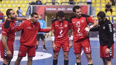 طلائع الجيش أمام الأهلي في ختام الدورة الثلاثية لتحديد بطل سوبر اليد