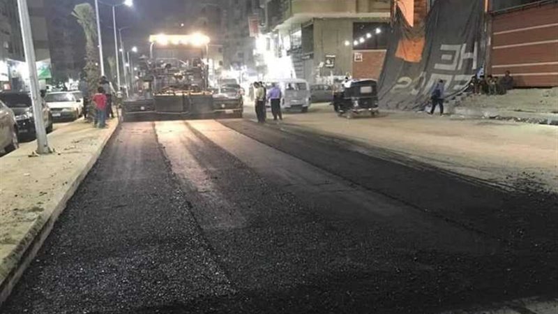 إعادة تأهيل شارع