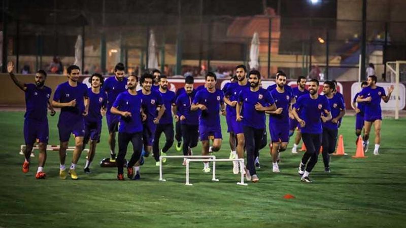 الأهلي يواصل تدريباته