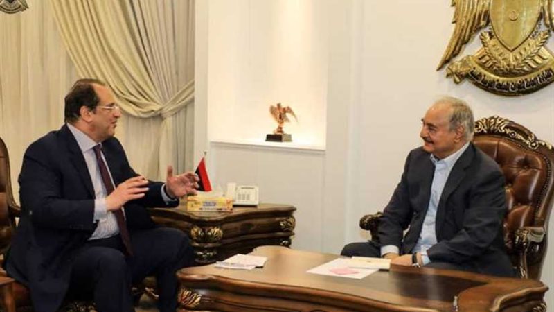 عاجل..في زيارة لليبيا..