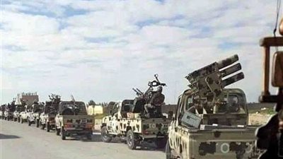 الجيش الليبي يأسر 7 أفراد من ميليشيات مصراتة بمحور عين زارة