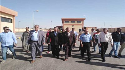 افتتاح محطة رافع مياه بالعريش