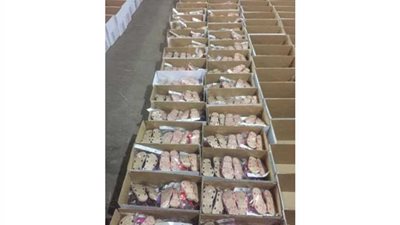 ضبط 12 ألف مستلزمات إنتاج أحذية مجهولة المصدر بالإسكندرية