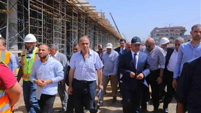 وزير النقل يتفقد أعمال تطوير طريق بنها المنصورة بتكلفة 1.236 مليار جنيه