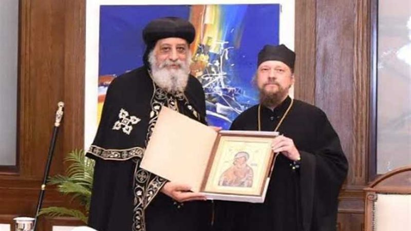 البابا تواضروس يستقبل