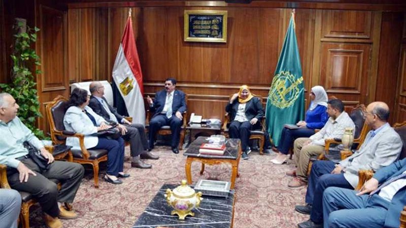القليوبية تناقش مشروع