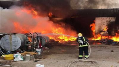 السيطرة على حريق في منزل بقرية ميت ناجي