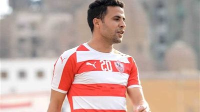 محمد إبراهيم راحة من مران الزمالك