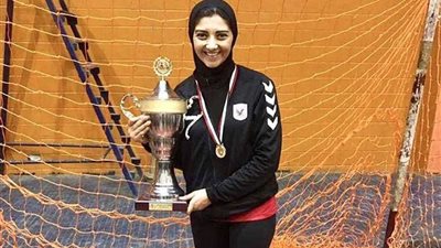 كابتن يد الأهلي مي هشام تعلن اعتزالها