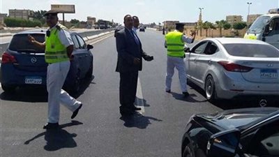 حملات مرورية مكثفة بشوارع وميادين 